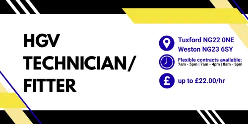 HGV TECHNICIAN&sol;FITTER